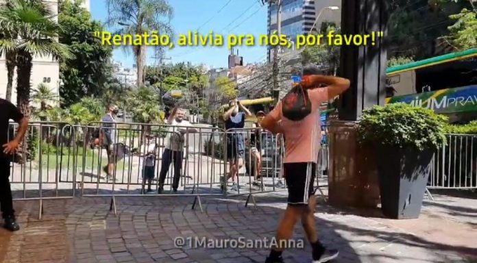 Torcedores Grêmio-Flamengo-Desespero
