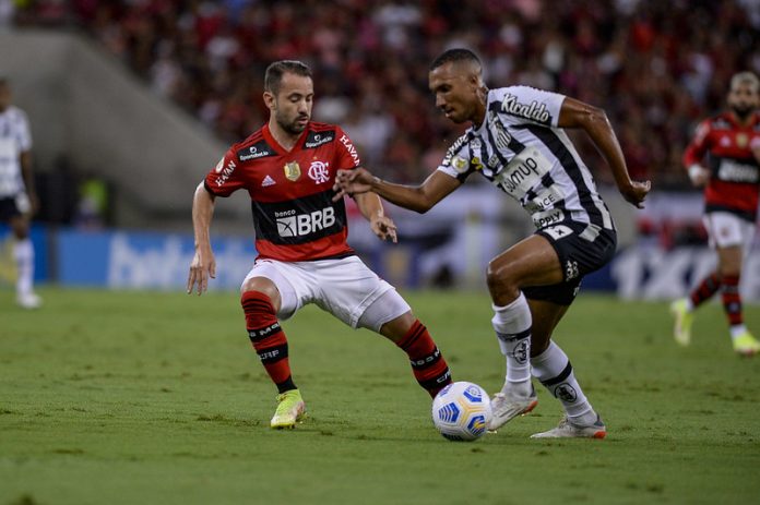 Everton Ribeiro-Maurício Souza-Flamengo-Santos