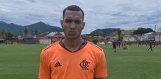 Bruno Guimarães-Goleiro Flamengo sub-20-Copinha