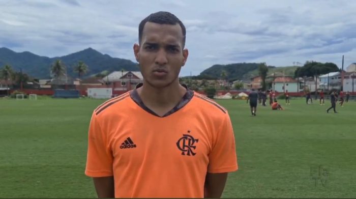 Bruno Guimarães-Goleiro Flamengo sub-20-Copinha