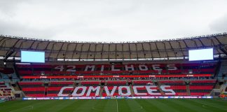 Maracanã reabre para jogo entre Flamengo x Bangu. Foto: Alexandre Vidal/Flamengo