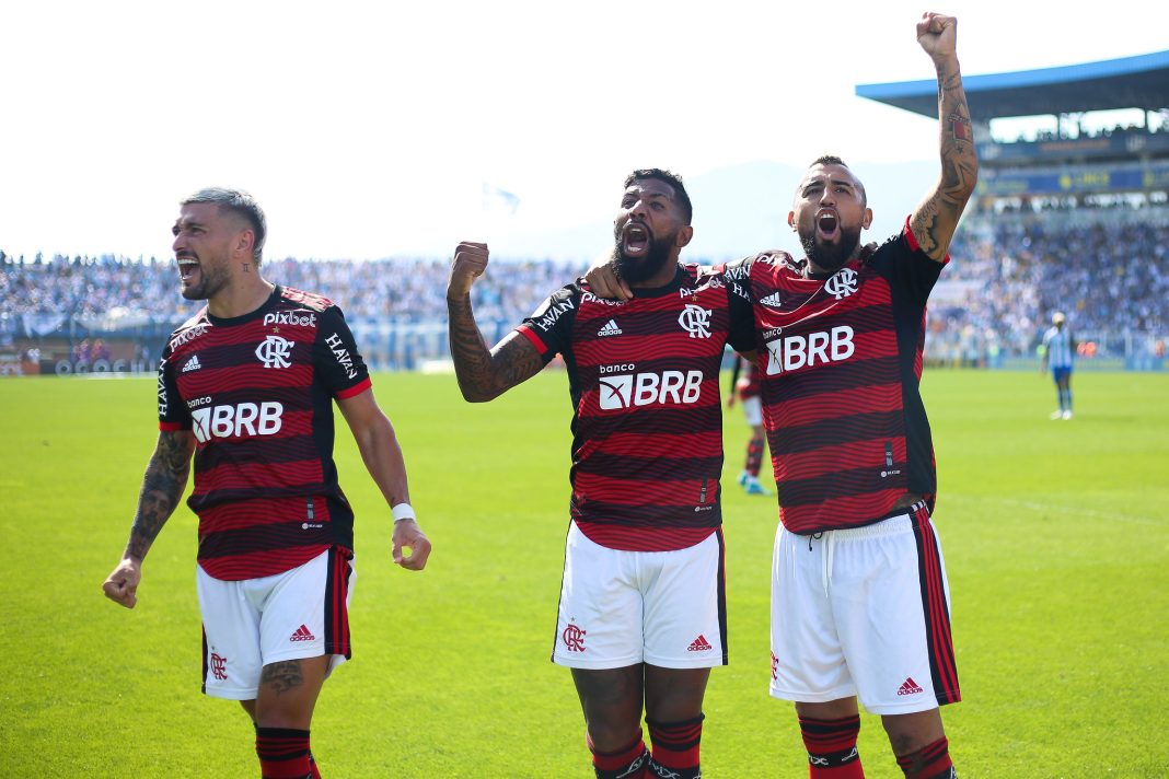 Flamengo conquistou os 3 pontos fora de casa. Foto: Gilvan de Souza