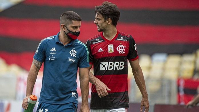 Rodrigo Caio volta a desfalcar Flamengo após sequência como titular. Foto: Reprodução